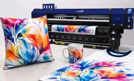Sublimation Printer Enables Vibrant Designs on Polyester Materials